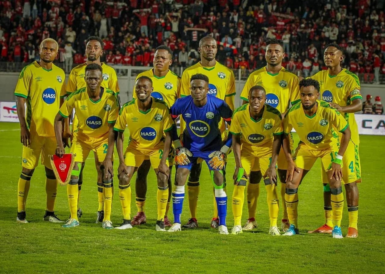 Gor Mahia team posing for a photo