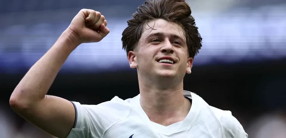 Player celebrating victory with raised fist