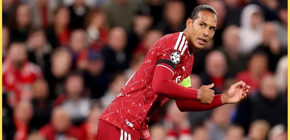 Player gesturing during a UEFA Champions League match