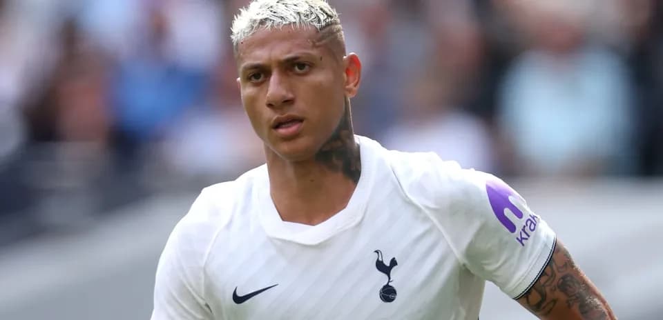 Player in Tottenham jersey during a match