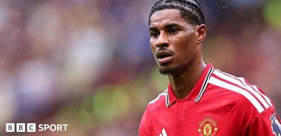 Manchester United player on the pitch during match