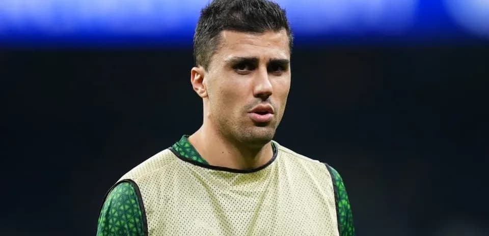 Player in training gear before a match