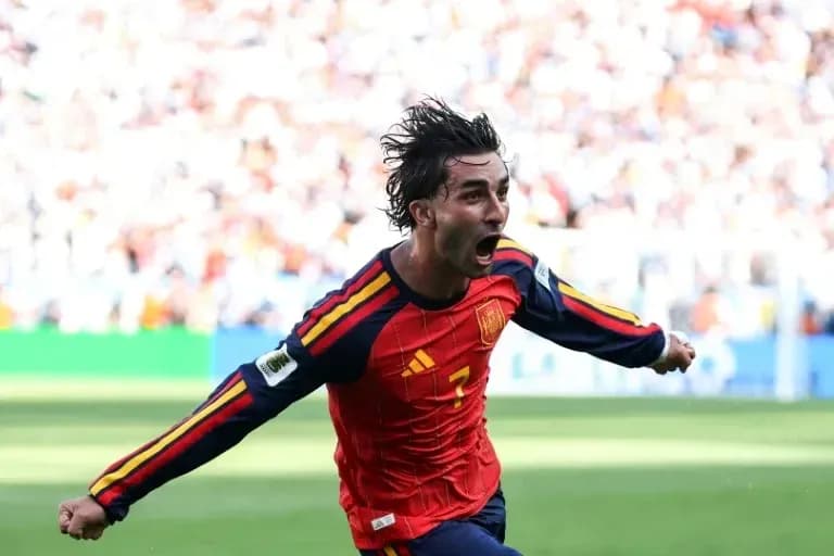 Player celebrating a goal during a match