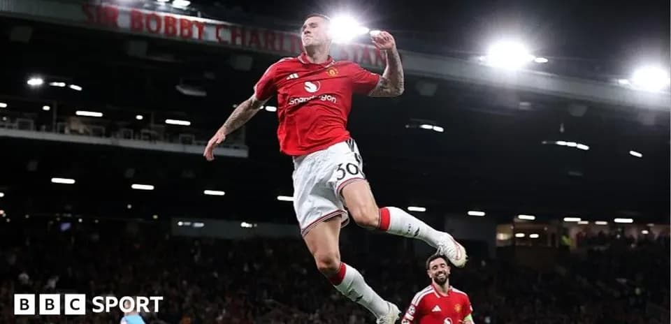 Player celebrating a goal during a match