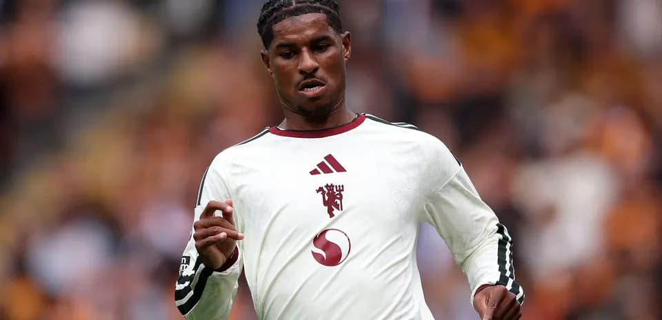 Player running on the pitch during a match
