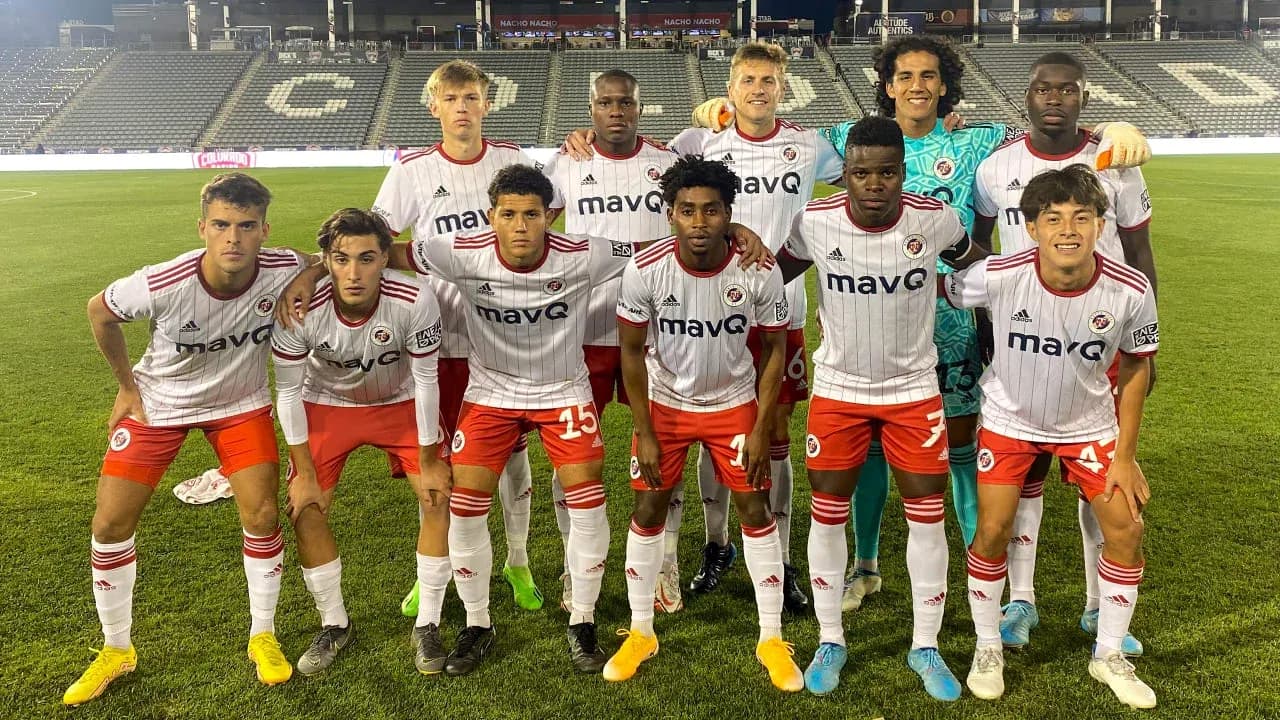 North Texas MLS Next Pro team lineup before match North Texas MLS Next Pro team lineup before match