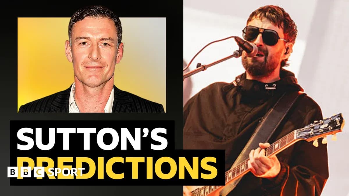 Collage of Sutton and a musician performing live Collage of Sutton and a musician performing live