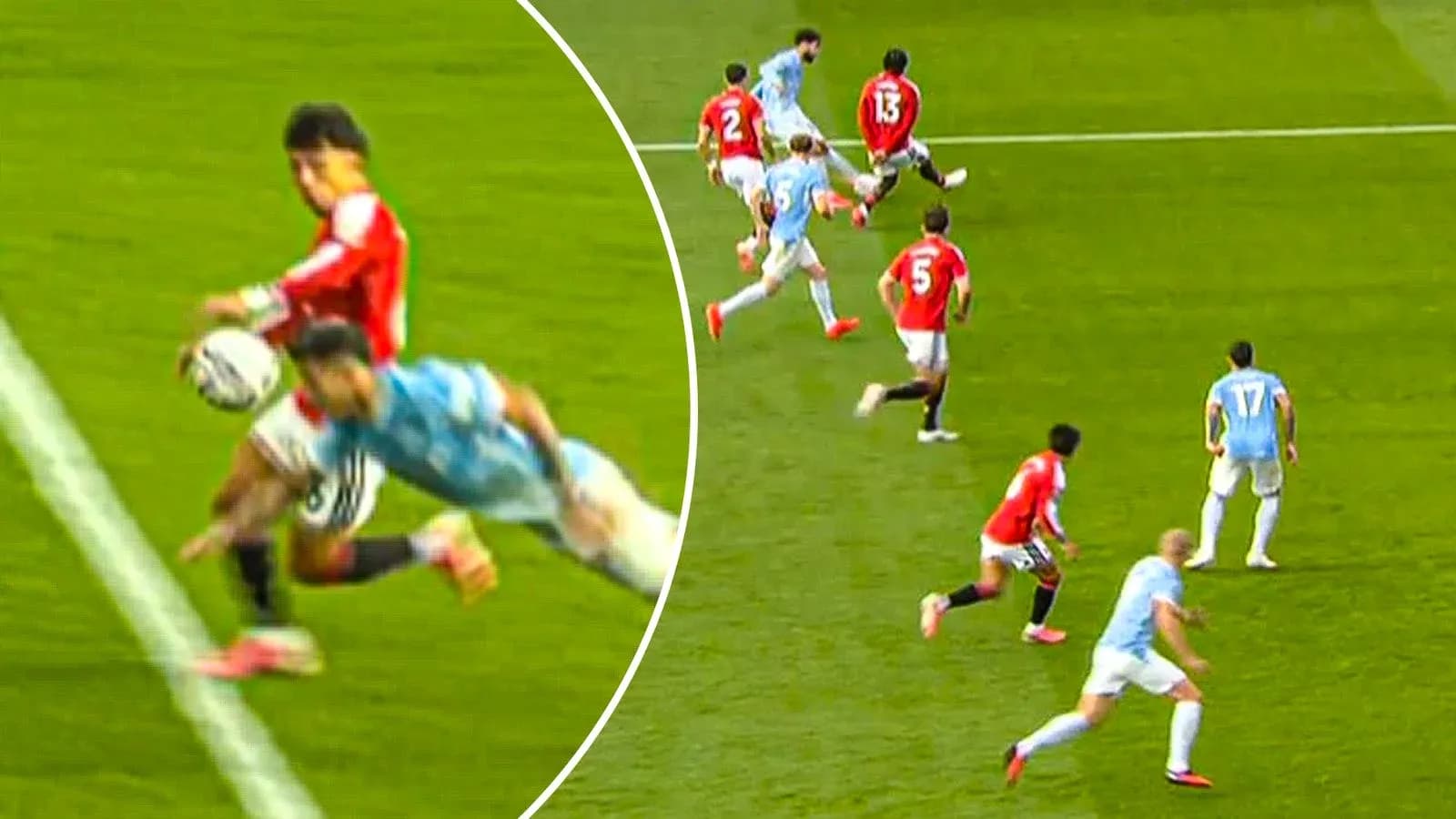 Player handling the ball during match action Player handling the ball during match action