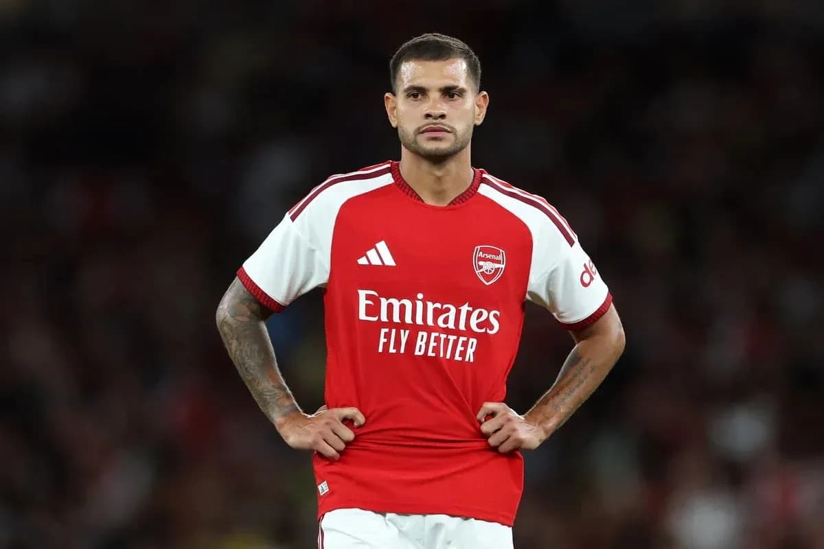 Player wearing Arsenal jersey during match Player wearing Arsenal jersey during match