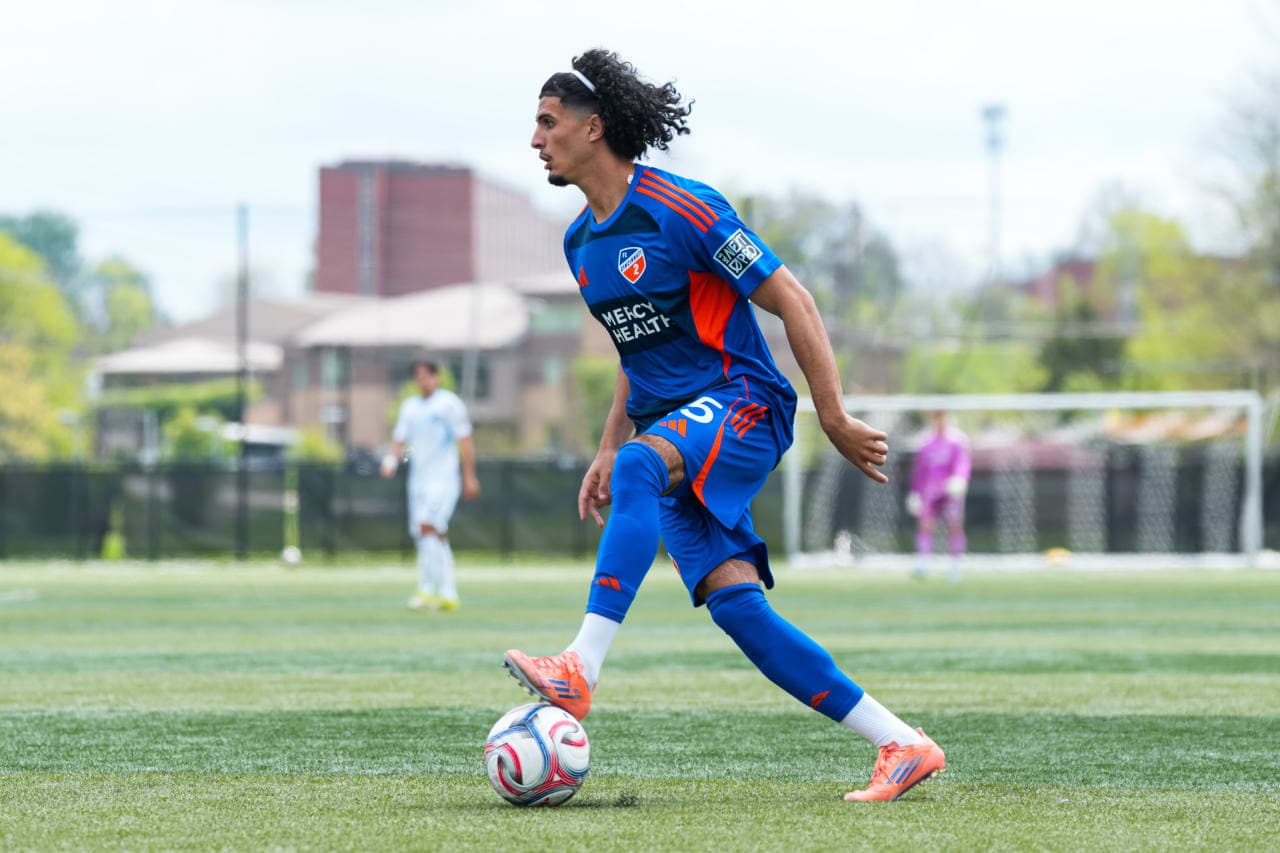 Player dribbling the ball during match Player dribbling the ball during match