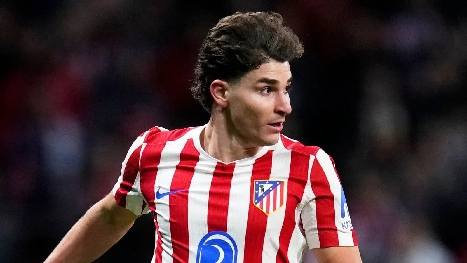 Atletico Madrid player in action during match Atletico Madrid player in action during match