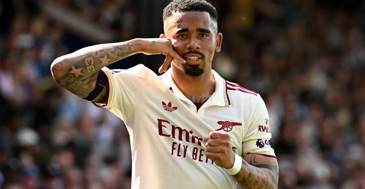 Player celebrating a goal with hand gesture Player celebrating a goal with hand gesture