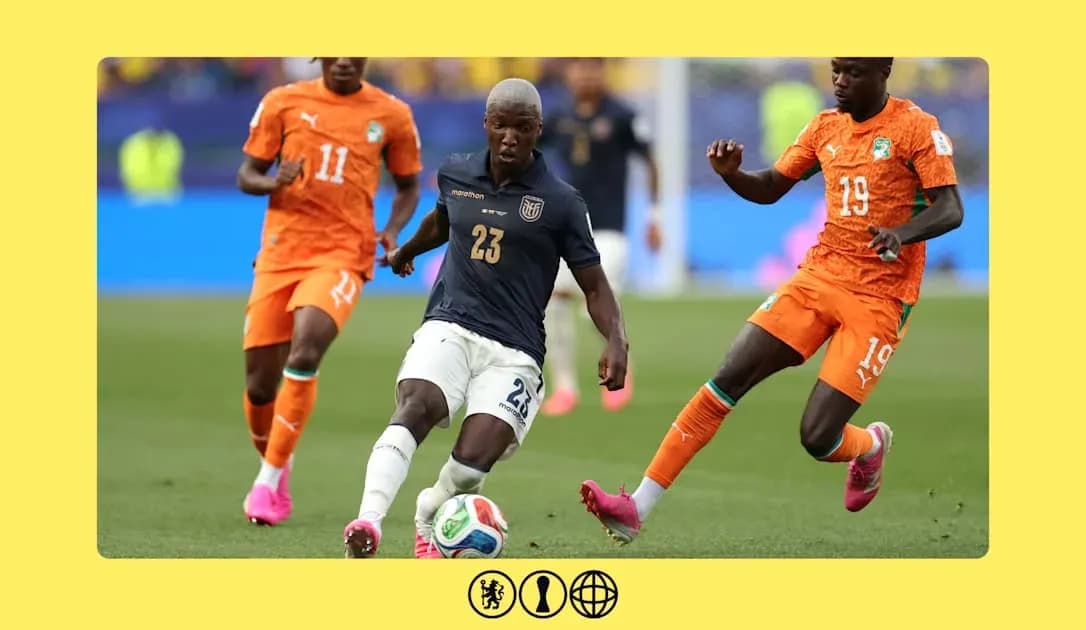 Player 23 dribbling past two defenders during match Player 23 dribbling past two defenders during match
