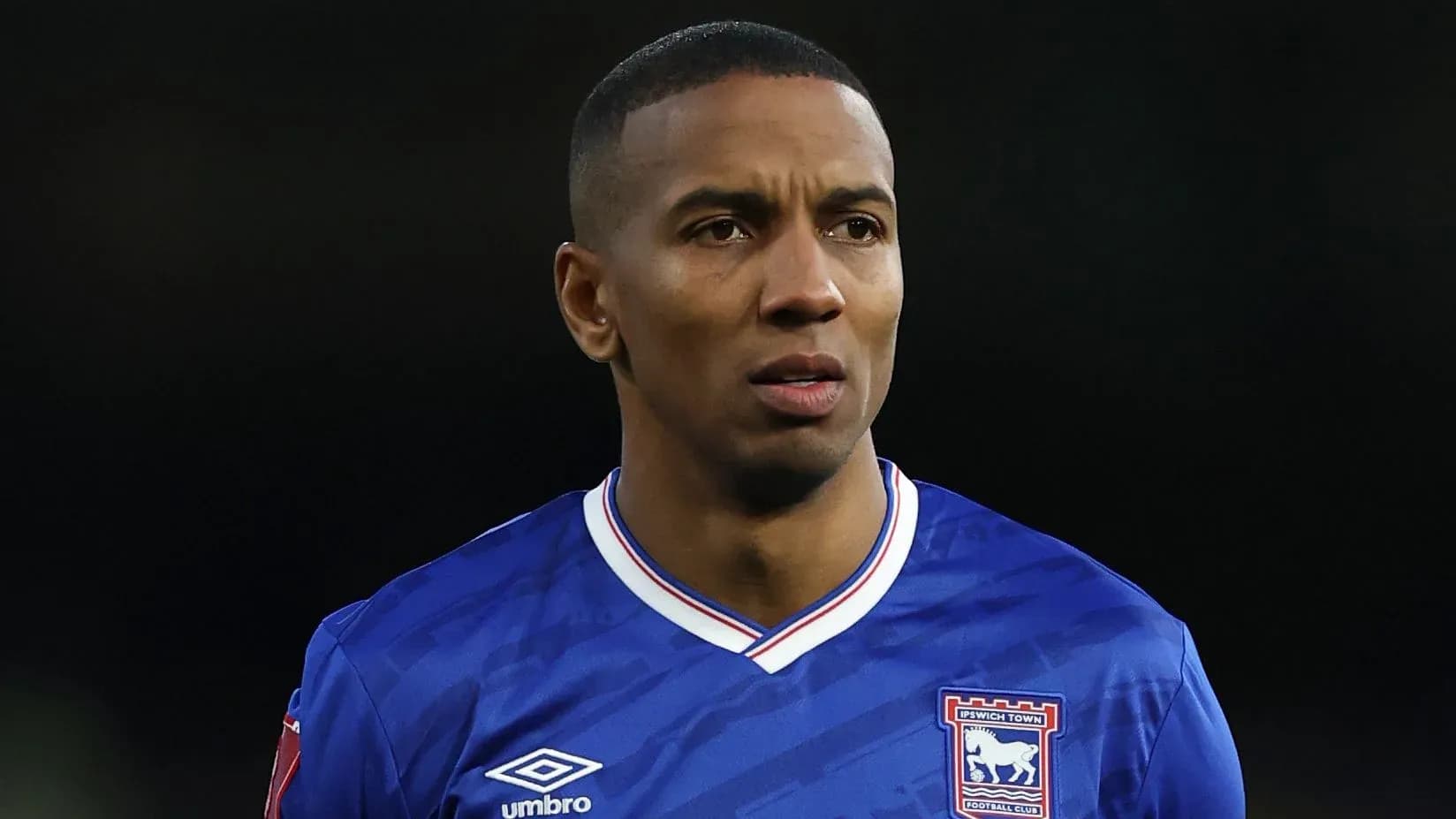 Player in Ipswich Town kit during match Player in Ipswich Town kit during match
