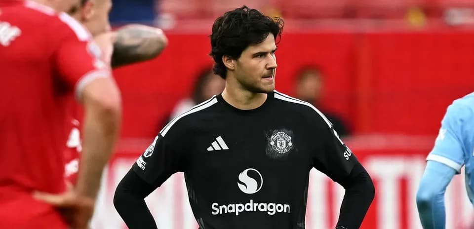 Goalkeeper in black kit during match action Goalkeeper in black kit during match action