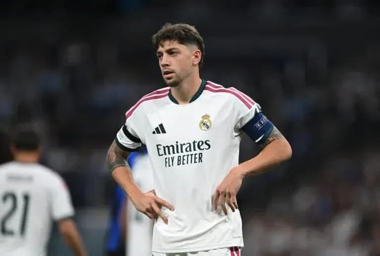 Real Madrid player in jersey during match Real Madrid player in jersey during match