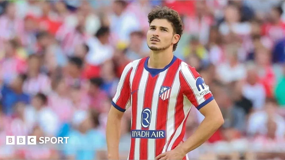 Atletico Madrid player on the pitch during match Atletico Madrid player on the pitch during match