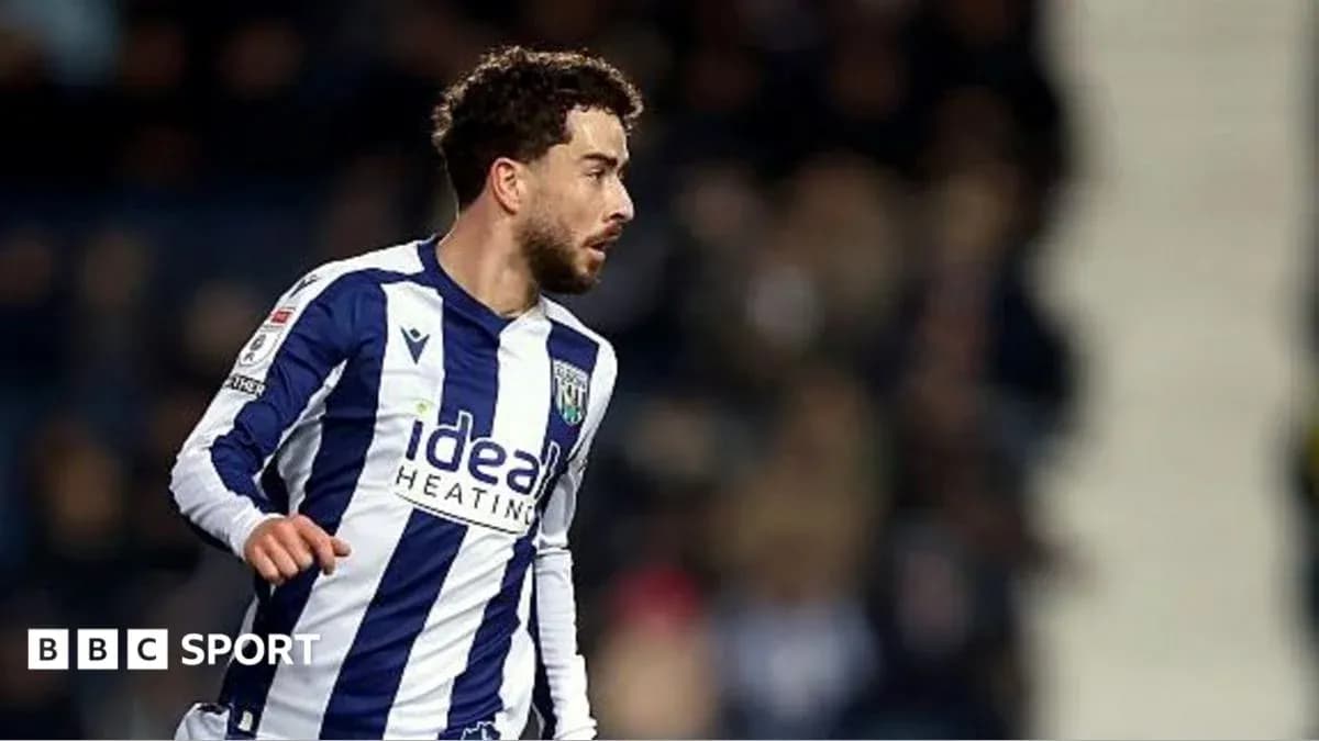 Player in striped West Bromwich Albion kit during match Player in striped West Bromwich Albion kit during match