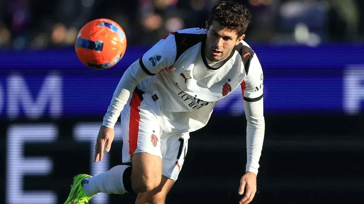 Player controlling the ball during a match Player controlling the ball during a match