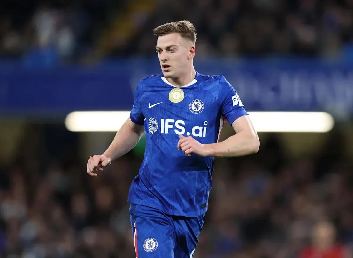 Chelsea player running during a match Chelsea player running during a match