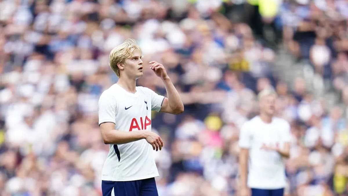 Tottenham player looking thoughtful during match Tottenham player looking thoughtful during match