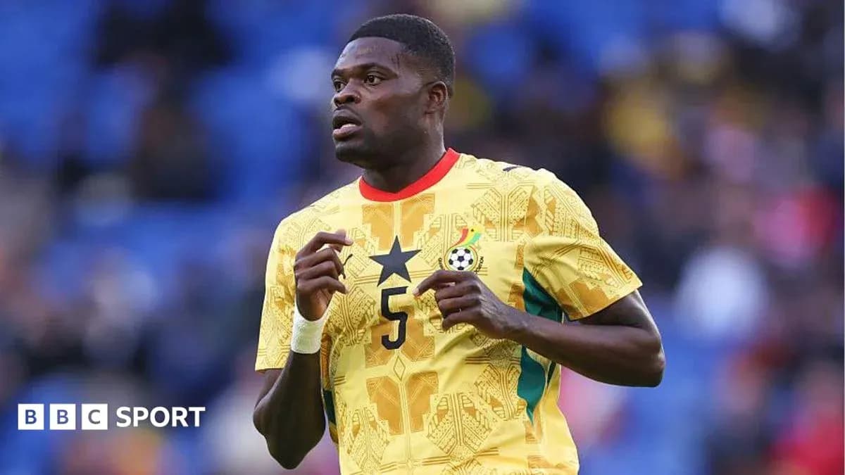 Player wearing Ghana national team jersey during match Player wearing Ghana national team jersey during match