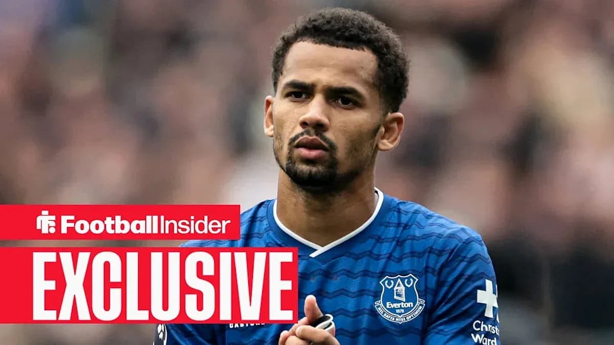Everton player with focused expression during match Everton player with focused expression during match