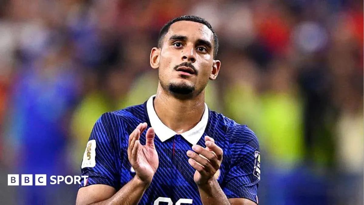 Player applauding fans after a match Player applauding fans after a match