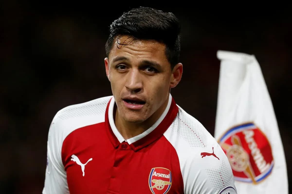 Player wearing Arsenal kit during a match Player wearing Arsenal kit during a match