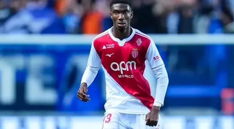 Monaco player in action during a match Monaco player in action during a match