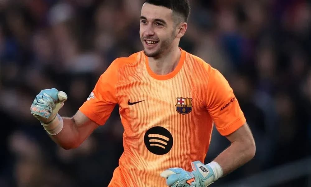 Goalkeeper celebrating during a match Goalkeeper celebrating during a match