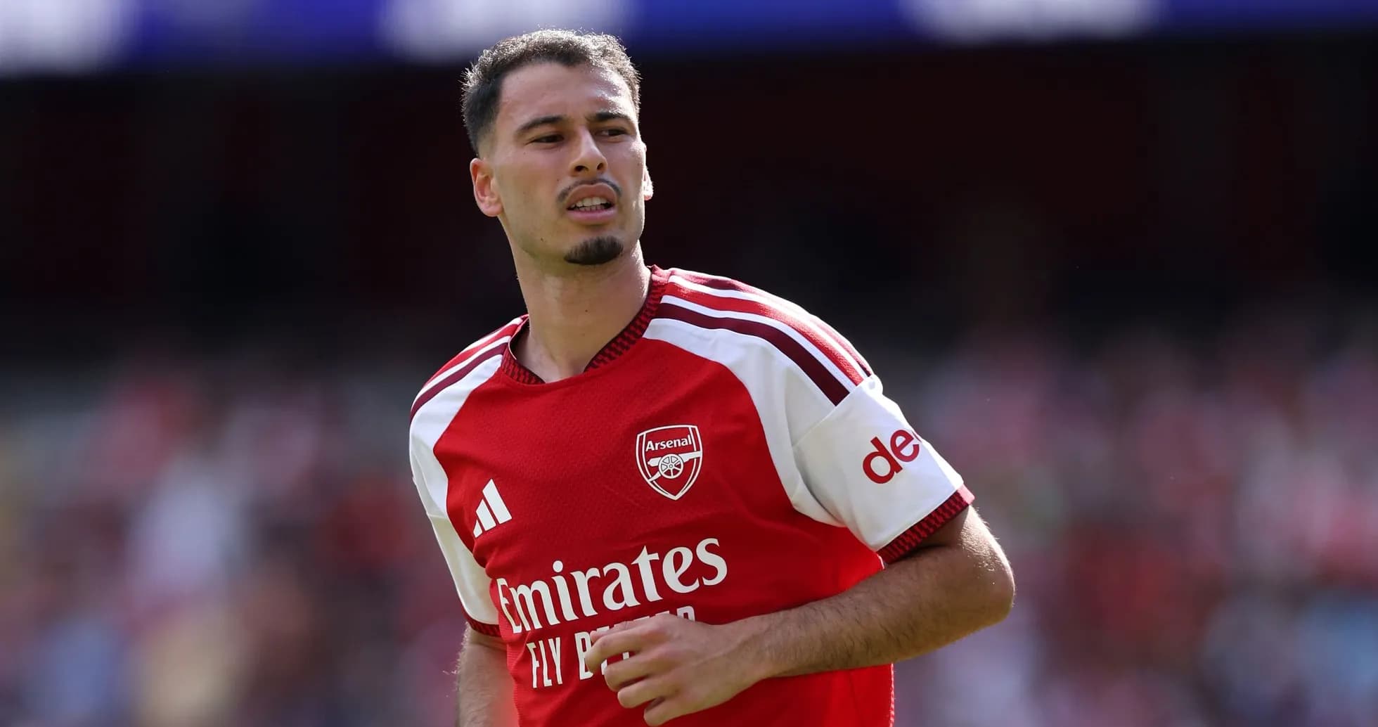 Arsenal player on the pitch during a match Arsenal player on the pitch during a match