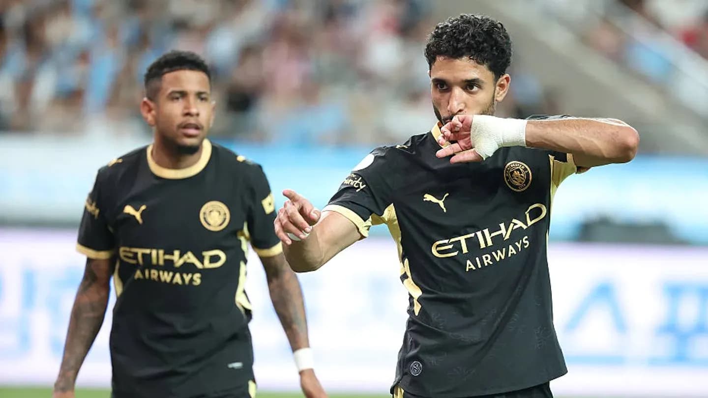 Player celebrating after scoring a goal during match Player celebrating after scoring a goal during match