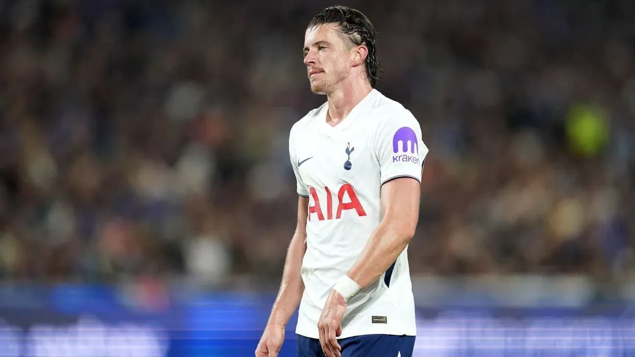Tottenham player walking on field during match Tottenham player walking on field during match