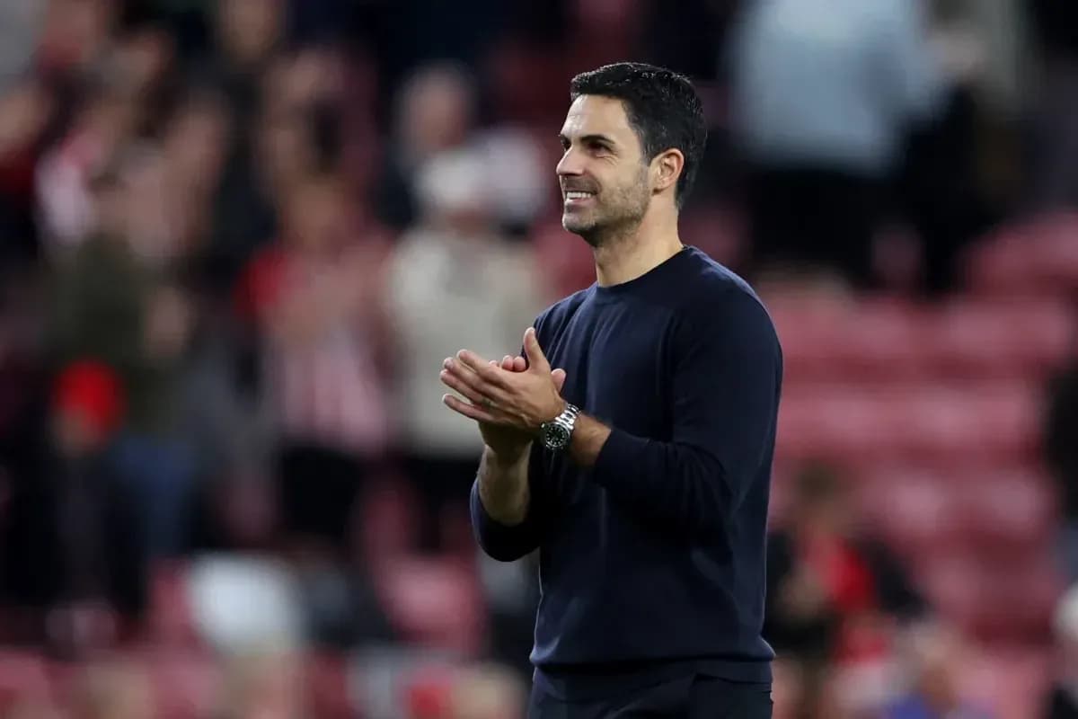 Manager clapping and acknowledging fans after match Manager clapping and acknowledging fans after match
