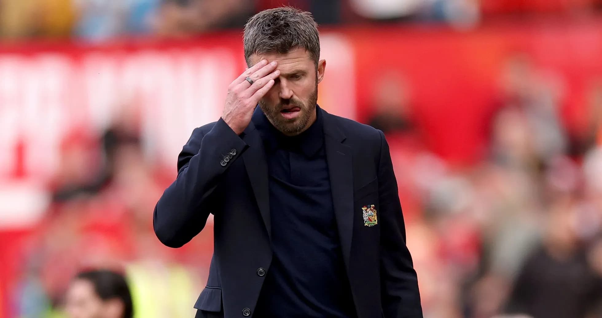 Manager walking on the sideline during match Manager walking on the sideline during match