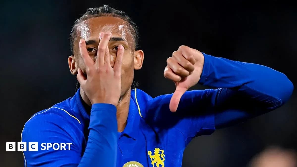 Player celebrating with hand gestures after scoring Player celebrating with hand gestures after scoring