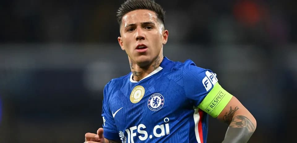 Player in blue jersey with captain's armband during match Player in blue jersey with captain's armband during match