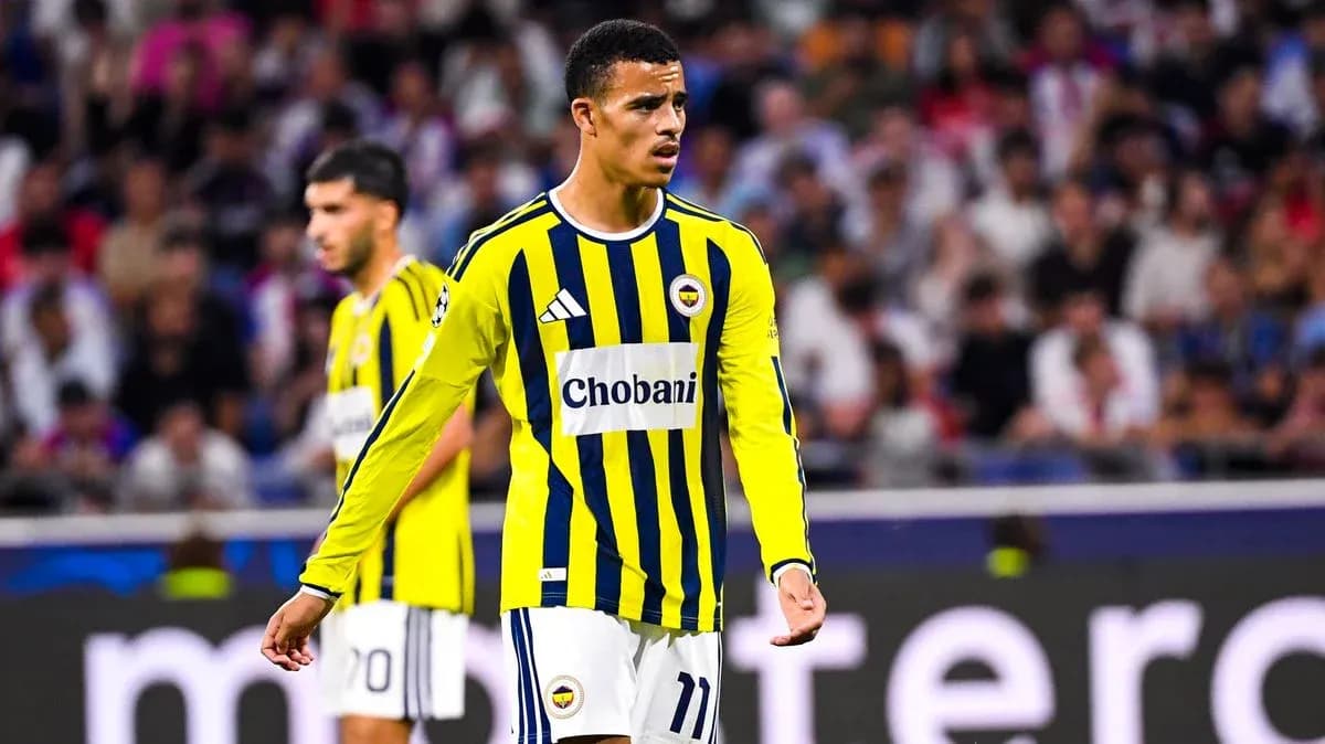 Fenerbahçe player on the field during match Fenerbahçe player on the field during match