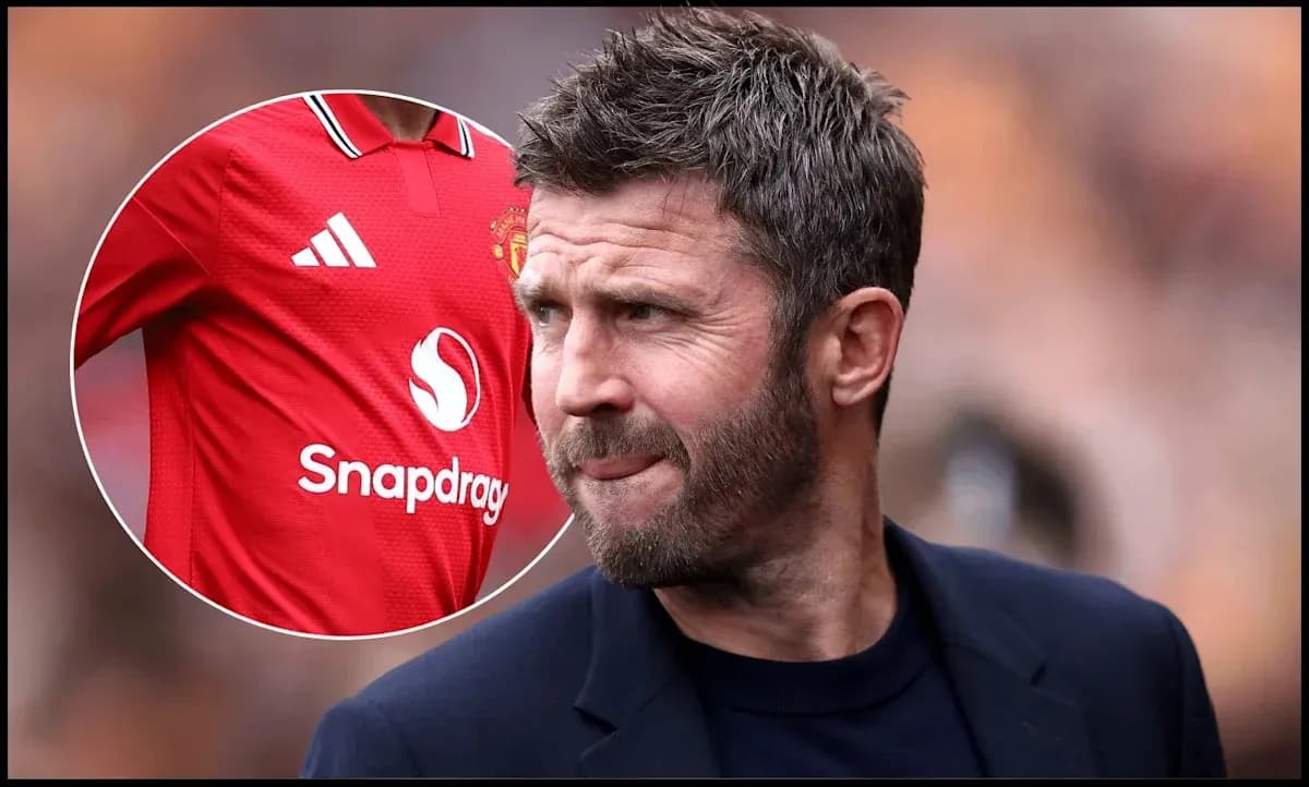 Coach Michael Carrick during match with Manchester United Coach Michael Carrick during match with Manchester United