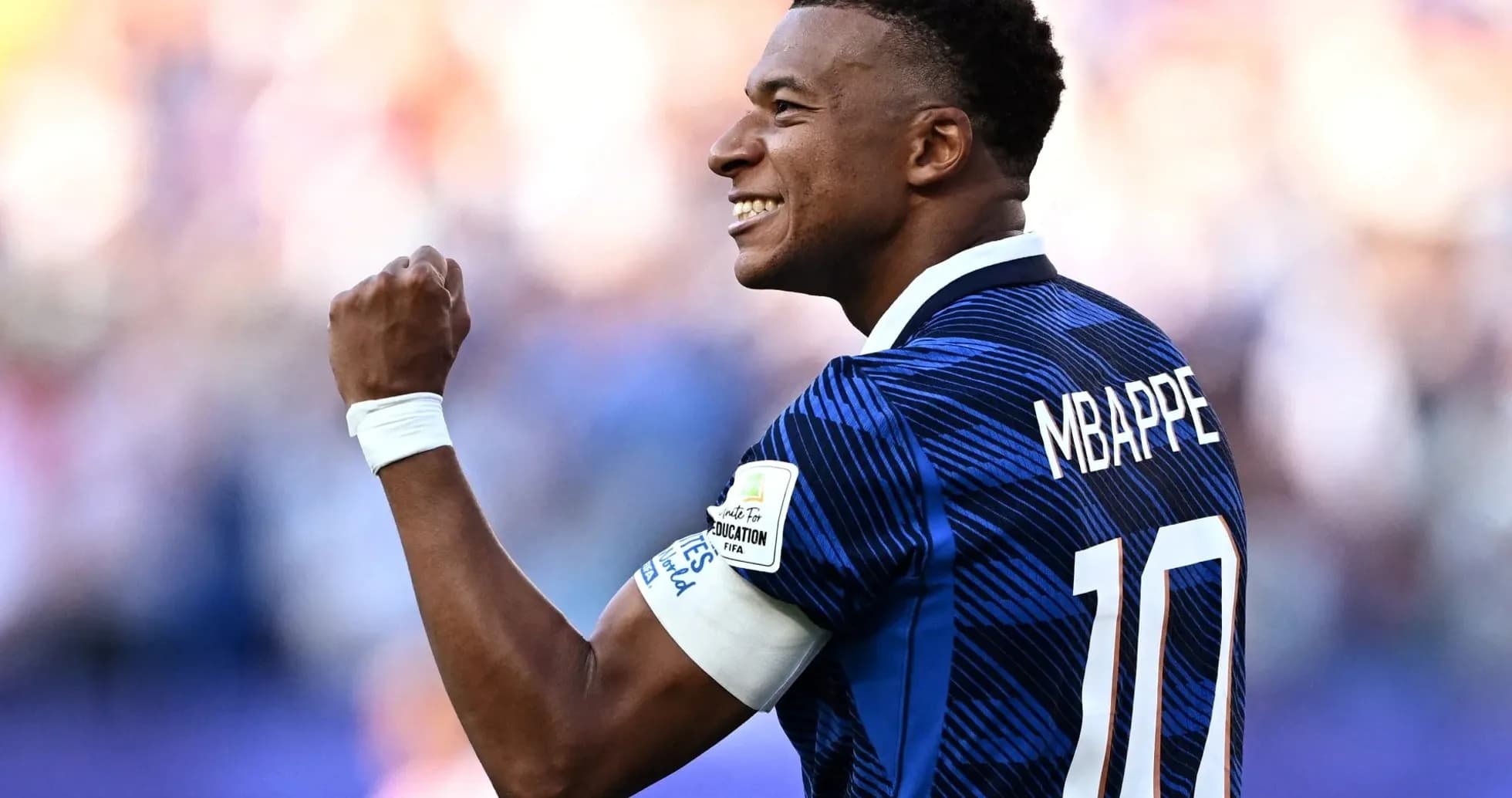 Player celebrating after scoring a goal during match Player celebrating after scoring a goal during match