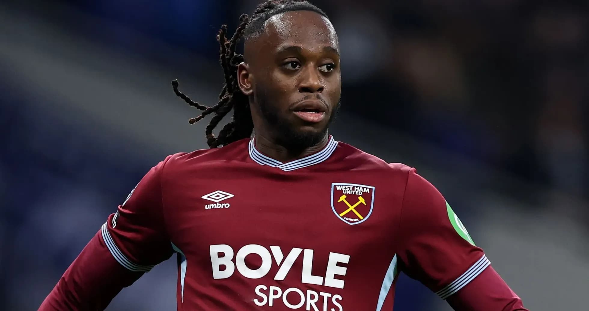 West Ham United player on the pitch during match West Ham United player on the pitch during match