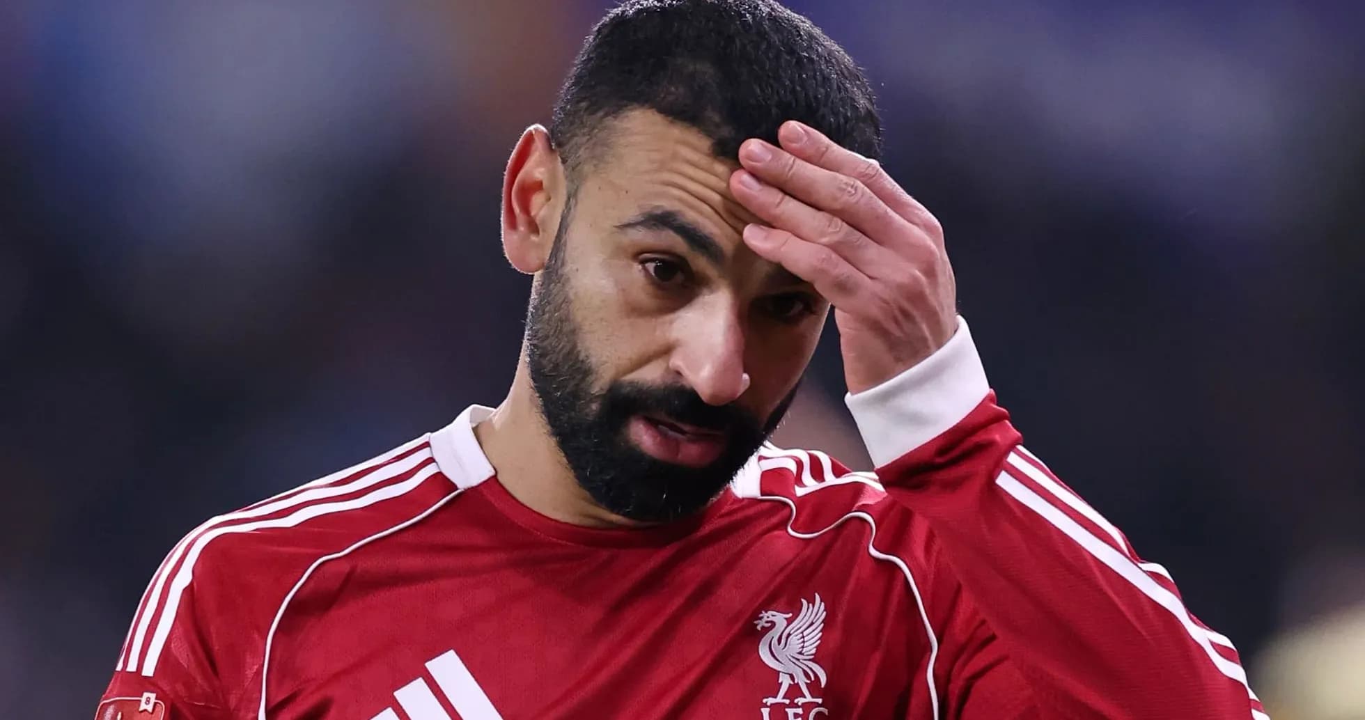 Player wearing Liverpool jersey during match Player wearing Liverpool jersey during match