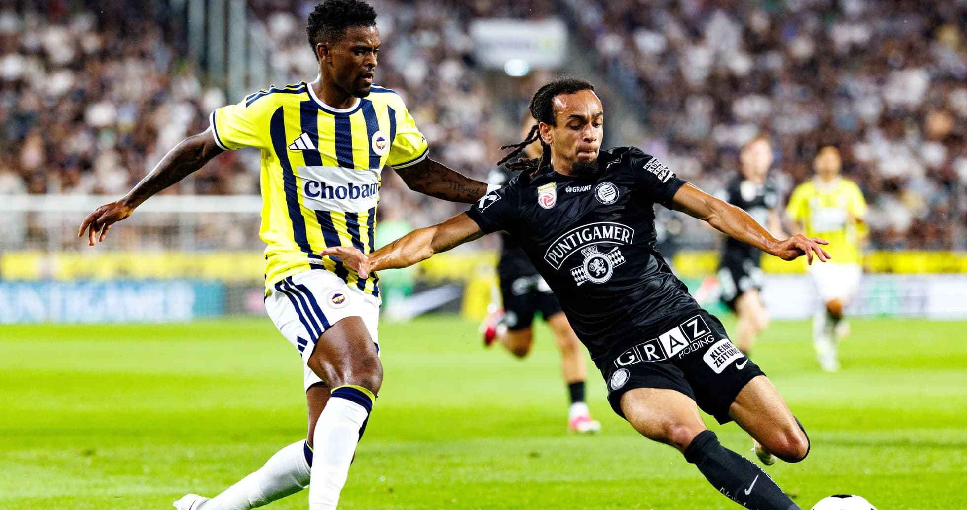 Players competing in Sturm Graz vs Fenerbahçe match Players competing in Sturm Graz vs Fenerbahçe match