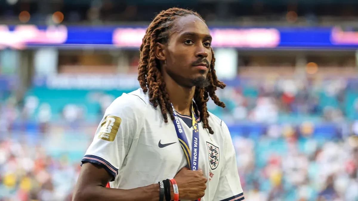Player wearing England jersey walking after match Player wearing England jersey walking after match