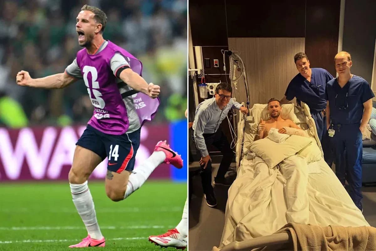 Player celebrating during match and recovering in hospital Player celebrating during match and recovering in hospital
