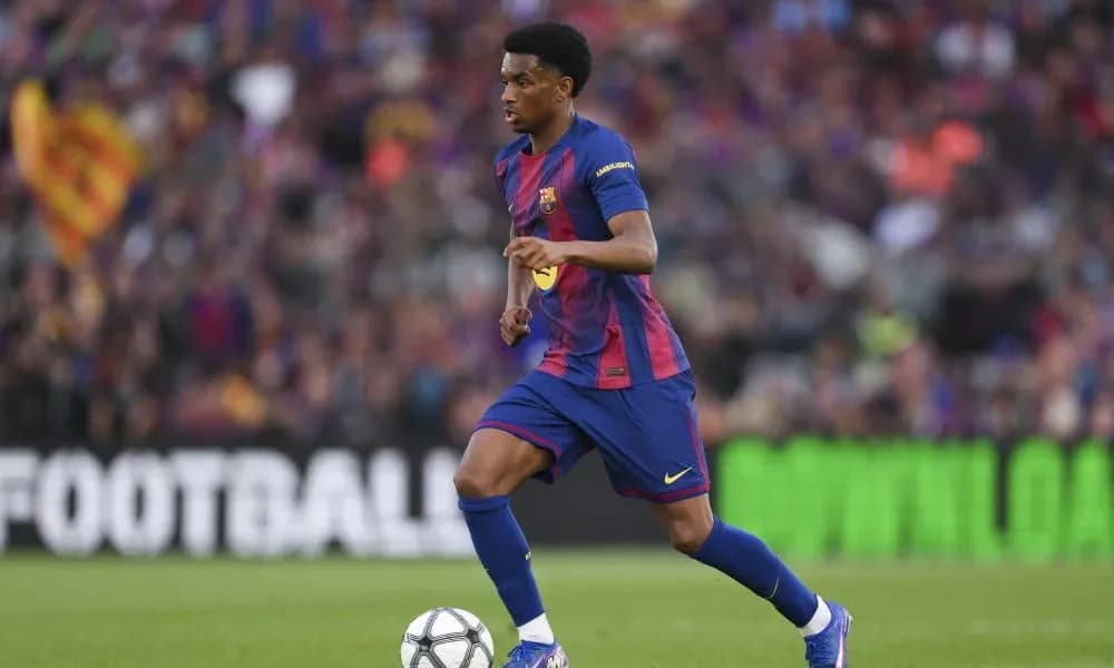 Player dribbling the ball during a match Player dribbling the ball during a match