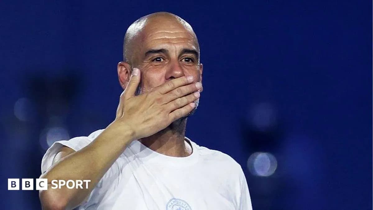 Coach gesturing to fans after match celebration Coach gesturing to fans after match celebration