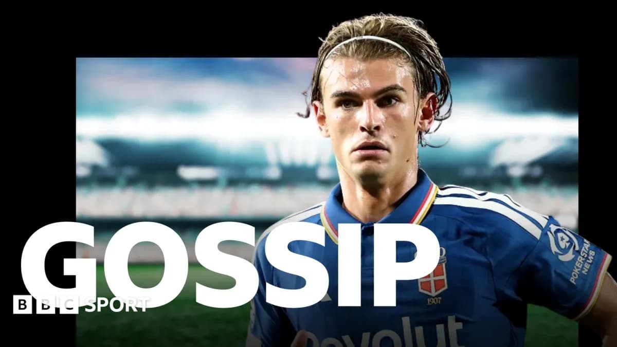 Player in blue jersey on stadium background with text Player in blue jersey on stadium background with text