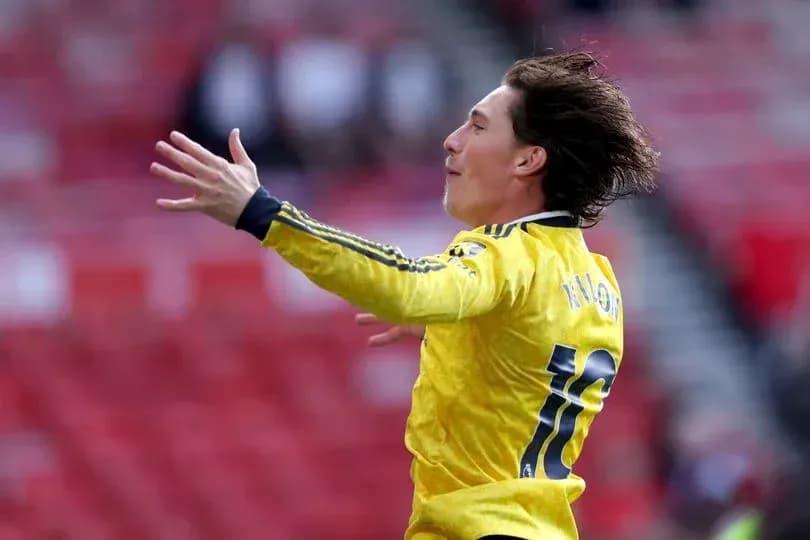 Goalkeeper celebrating a goal during match Goalkeeper celebrating a goal during match